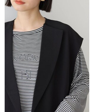 AMERICAN HOLIC ＳＥＴ　ベスト＋ロゴカットプルオーバー Border