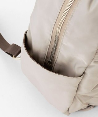 Y'SACCS ポリエステルツイル リュックサック グレージュ