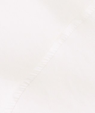 自由区 L 【洗える】C/Nyシャーティング シャツ ホワイト系