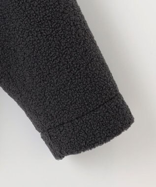 Feroux リバーシブル ムートンボアコート グレー系