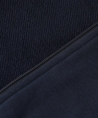 組曲 KIDS 【110-140㎝】ラウンドカラージップアップパーカー ネイビー