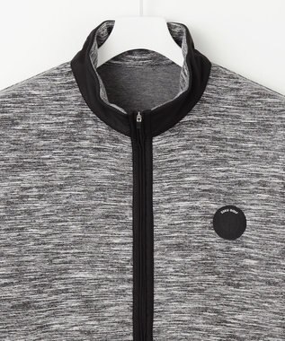 23区GOLF 【MEN】【吸水速乾・UVケア】ハイブリット パーカー ライトグレー系