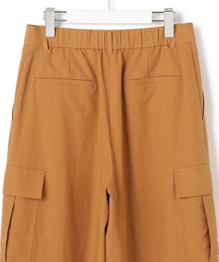 23区 【先行予約】コットンスラブポプリン カーゴパンツ シナモン系