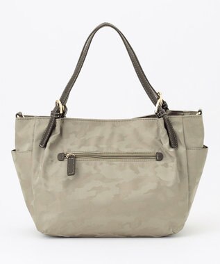 LA BAGAGERIE シャドージャカード 2WAYミニトートバッグ グレージュ