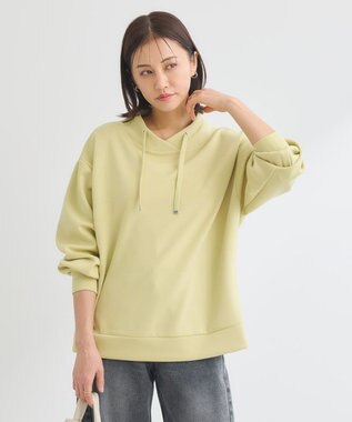 Green Parks ダンボール抜け衿プルオーバー Lime Green