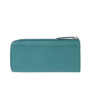 genten ピア  Lファスナー長財布 ブルー