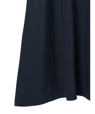 Green Parks armonia.襟付きフレアワンピース Navy