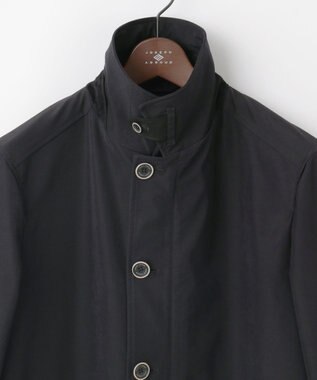 JOSEPH ABBOUD 【ストレッチ/パウダータッチ/JAPANファブリック】アーティローザストレッチ コート ブラック系