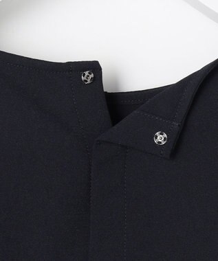 J.PRESS LADIES L 【セットアップ対応】Light ジョーゼット プルオーバー ブラウス ネイビー系