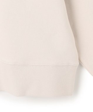 UNFILO ハイストレッチ ロゴスウェット グレージュ×ブラックロゴ