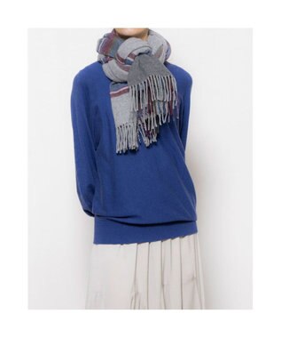 UNBILLION カシュネ cache nez / イタリアウールチェックストール GY