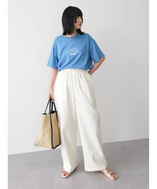 Green Parks 小さめカレッジボックスＴシャツ Blue