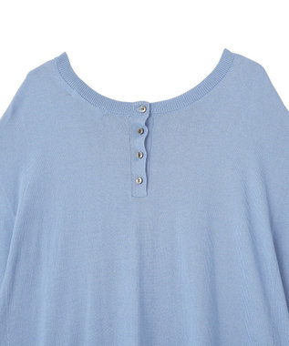 AMERICAN HOLIC 【前後2WAY】ポンチョニット Sax