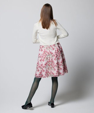 TOCCA 【洗える】SILK RIB CARDIGAN カーディガン アイボリー系