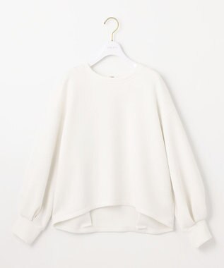 ANY SIS 【洗える・2SET】ダンボール プルオーバー×ギャザー スカート アイボリー×ブラック