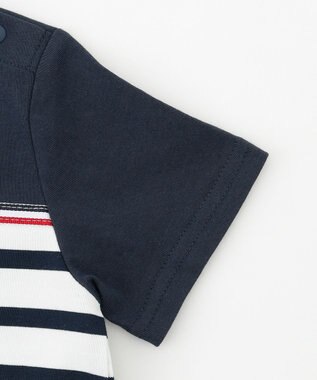 J.PRESS KIDS 【BOX付き】【80-90㎝】カーディガン&半袖Tシャツ&パンツ セット ネイビー系1