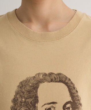 Green Parks ■ＲＵＳＳＥＬＬ　プリントショートスリーブＴＥＥ Beige