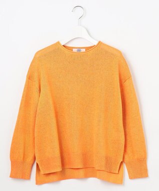 J.PRESS LADIES S 【洗える】DRY COMFORT ニット オレンジ系