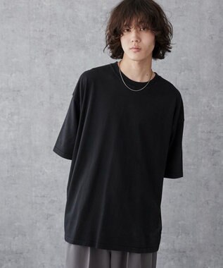 WEGO 【ユニセックス着用ITEM/綿100％/SMLXLサイズ】ビックコットンT ブラックその他