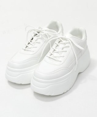 WEGO 厚底スニーカー ホワイト