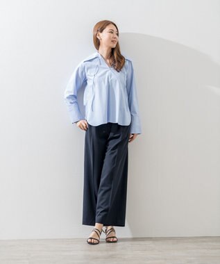 ONWARD Reuse Park 【UNFILO】ブラウス春夏 ブルー