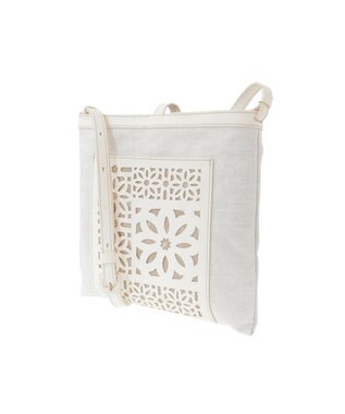 genten タペストリーカットワーク 2wayショルダーバッグ