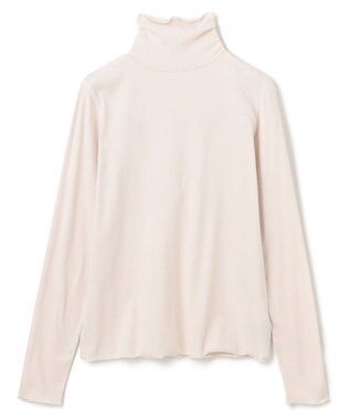 【暖かさ＆着心地の良さで大ヒット】コットンカシミヤ タートルネックカットソー