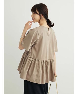 Green Parks ・ＥＬＥＮＣＡＲＥ　ＤＵＥイソザイキリカエプルオーバー Gray Beige