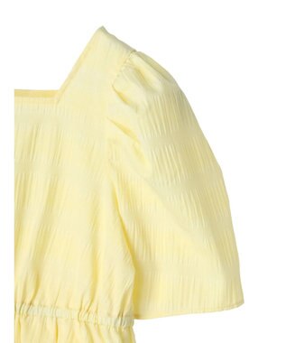 earth music&ecology スクエアネックチュニック Yellow