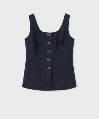 Paul Smith レーヨンリネン ビスチェ ネイビー