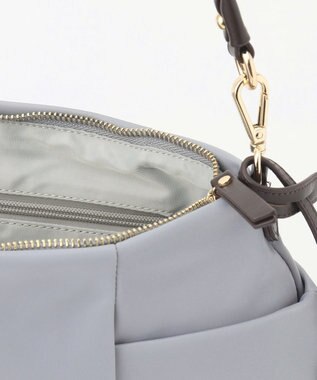 J.PRESS LADIES 【新色登場！・WEB限定カラーあり・2way】ナイロン ショルダー バッグ ライトグレー系