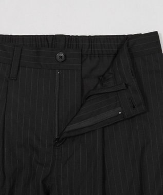 WEGO カバーフィットバルーンスラックス ブラックストライプ