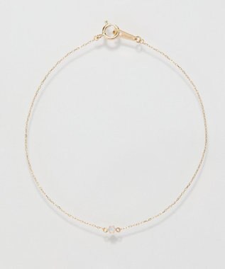 Phoebe 【K10】プチオパールブレスレット　クリア/BOX＆ショッパーつき/天然石/10月誕生石 ゴールド