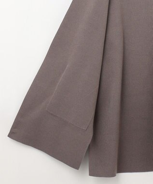 ANY L 【洗濯機可】総針ロングコーディガン モカ