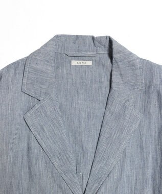 LENO LIGHT HICKORY ATERIER COAT《UNISEX》/ ヒッコリーアトリエコート WHITE STRIPE