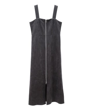 Green Parks ・ＥＬＥＮＣＡＲＥ　ＤＵＥ　スエードポンチジャンスカ Charcoal Gray