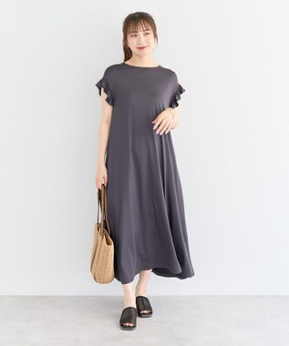 Green Parks ・ＳＵＧＡＲ　ＳＰＯＯＮ　【ラッシュガード】フリル Charcoal Gray