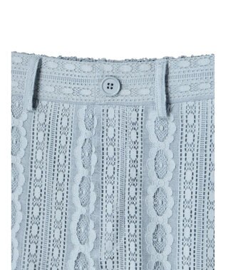 earth music&ecology フラワーレースパンツ Sax