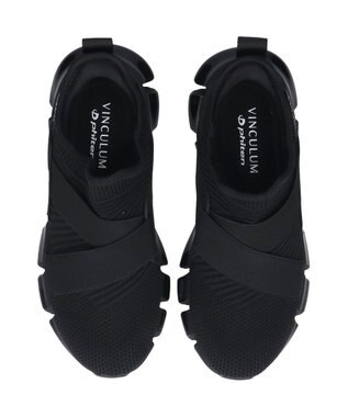 Bridget Birkin 【VINCULUM×phiten】エラスティックコラボスニーカー ブラック雑材