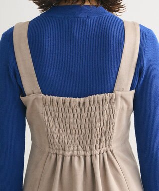 Green Parks ・ＥＬＥＮＣＡＲＥ　ＤＵＥ　スエードポンチジャンスカ Gray Beige