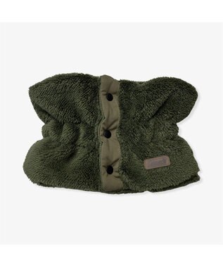 林八百吉商店 Coleman 前ボタンボアネックウェア カーキ