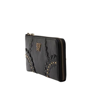 ANNA SUI マチルダ 薄マチ長財布 クロ
