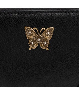 ANNA SUI マチルダ 薄マチ長財布 クロ