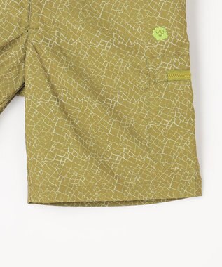 PW CIRCULUS 【MEN】ドライタッチ エレファント総柄プリントショートパンツ ゴルフ カーキ系5