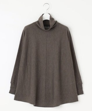 J.PRESS LADIES S 【WEB限定カラーあり・洗える】EASY WOOL チュニック ニット ブラウン系