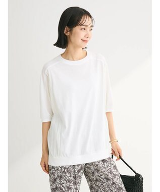 Green Parks ナイロンドッキングカットチュニック White