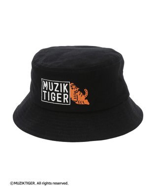 Green Parks ムジークタイガー／刺しゅうバケットハット Black