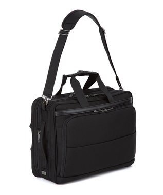ACE BAGS & LUGGAGE ace. デヴェル ビジネスリュック  B4サイズ 15.6インチPC収納 21/29L 1520g 3way エキスパンド 20266 ブラック×ネイビー