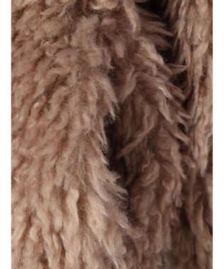 Green Parks ・ＥＬＥＮＣＡＲＥ　ＤＵＥ　シープファーノーカラーコート Beige