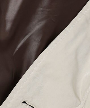 JOSEPH ABBOUD MOUNTAIN  【サスティナブル/ECO撥水/ECOファー/9ポケット/男女兼用】Pe/Nyピーチ ダウンコート アイボリー系